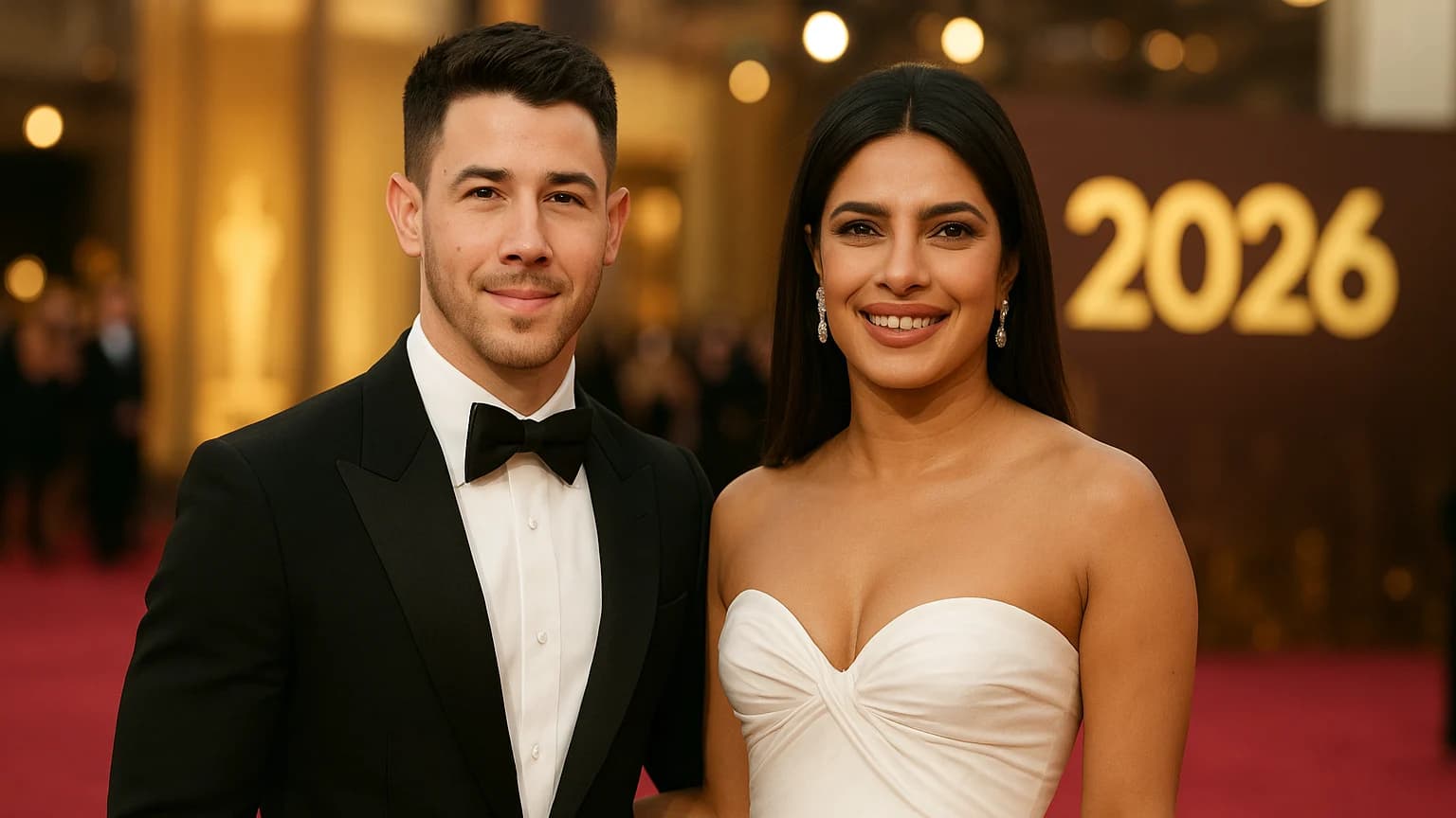 Nick Jonas and Priyanka Chopra: Love, Kalava, and Oscar Glamour!