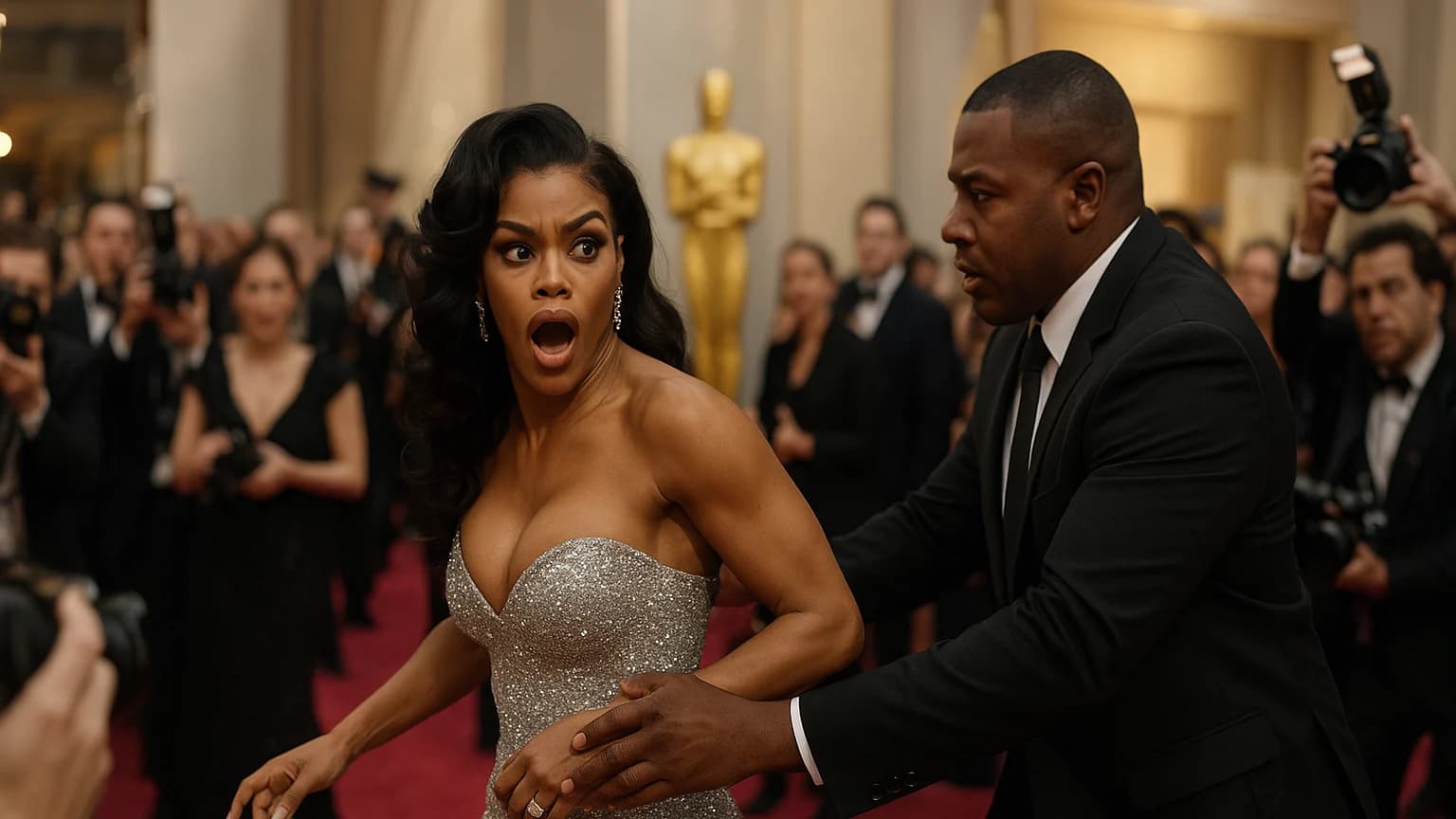 Teyana Taylor’s Oscars Night Takes a Shocking Turn: Security Drama Unfolds!