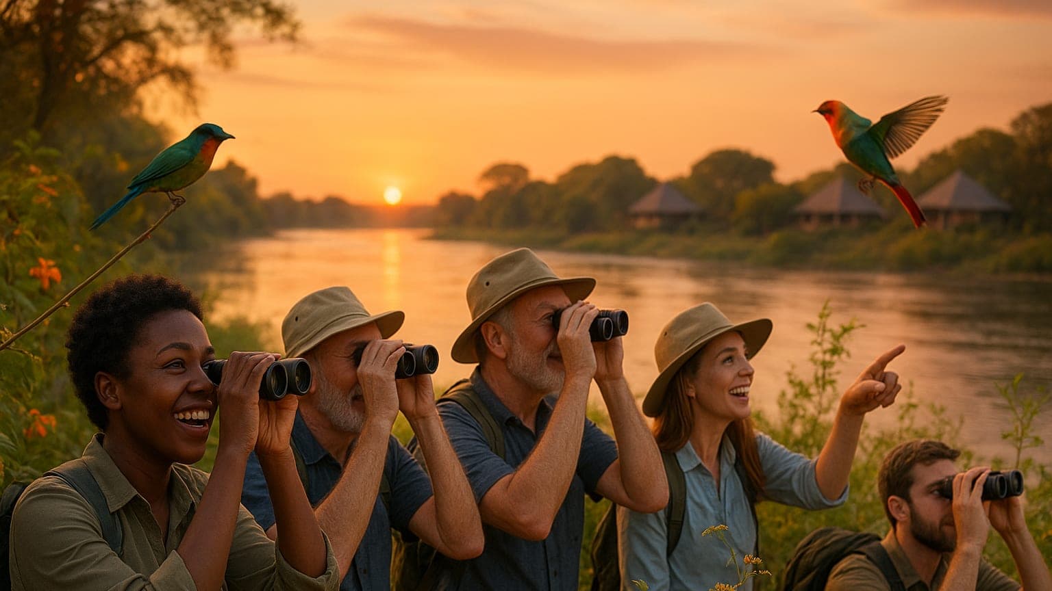 Discover Southern Africa's Newest Birder's Paradise: A Route Connecting Five Nations!
