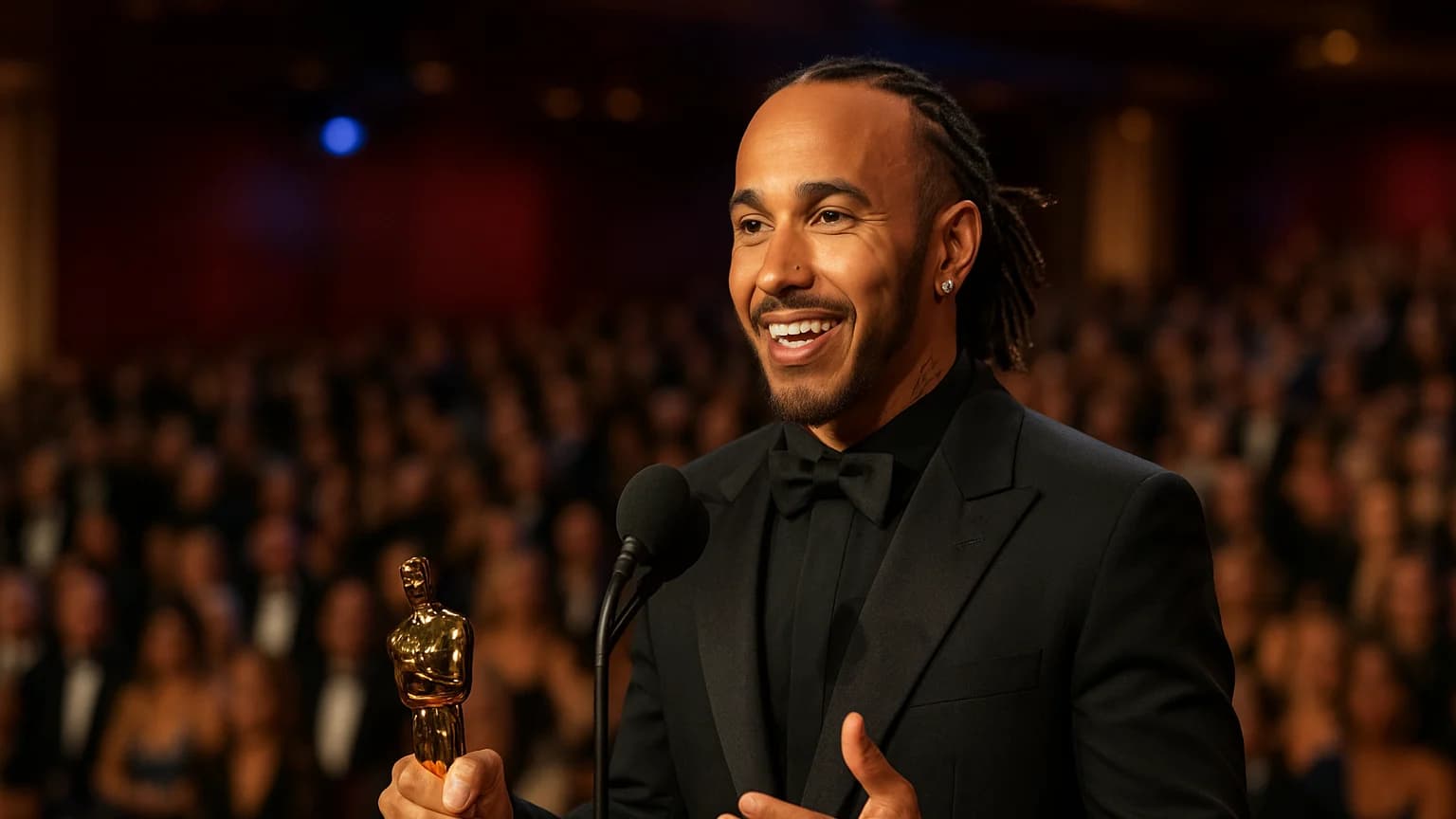 Race Cars and Oscars: Lewis Hamilton Takes the Fast Track to Hollywood Glory!