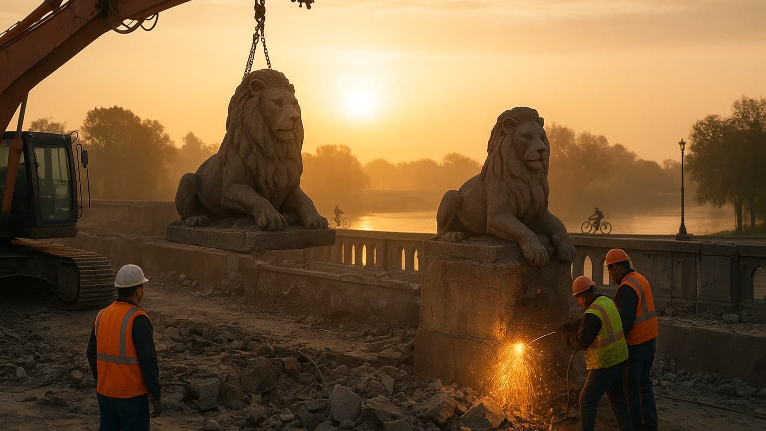 Goodbye, Bridge: Modesto's Lions Prepare for a New Chapter!