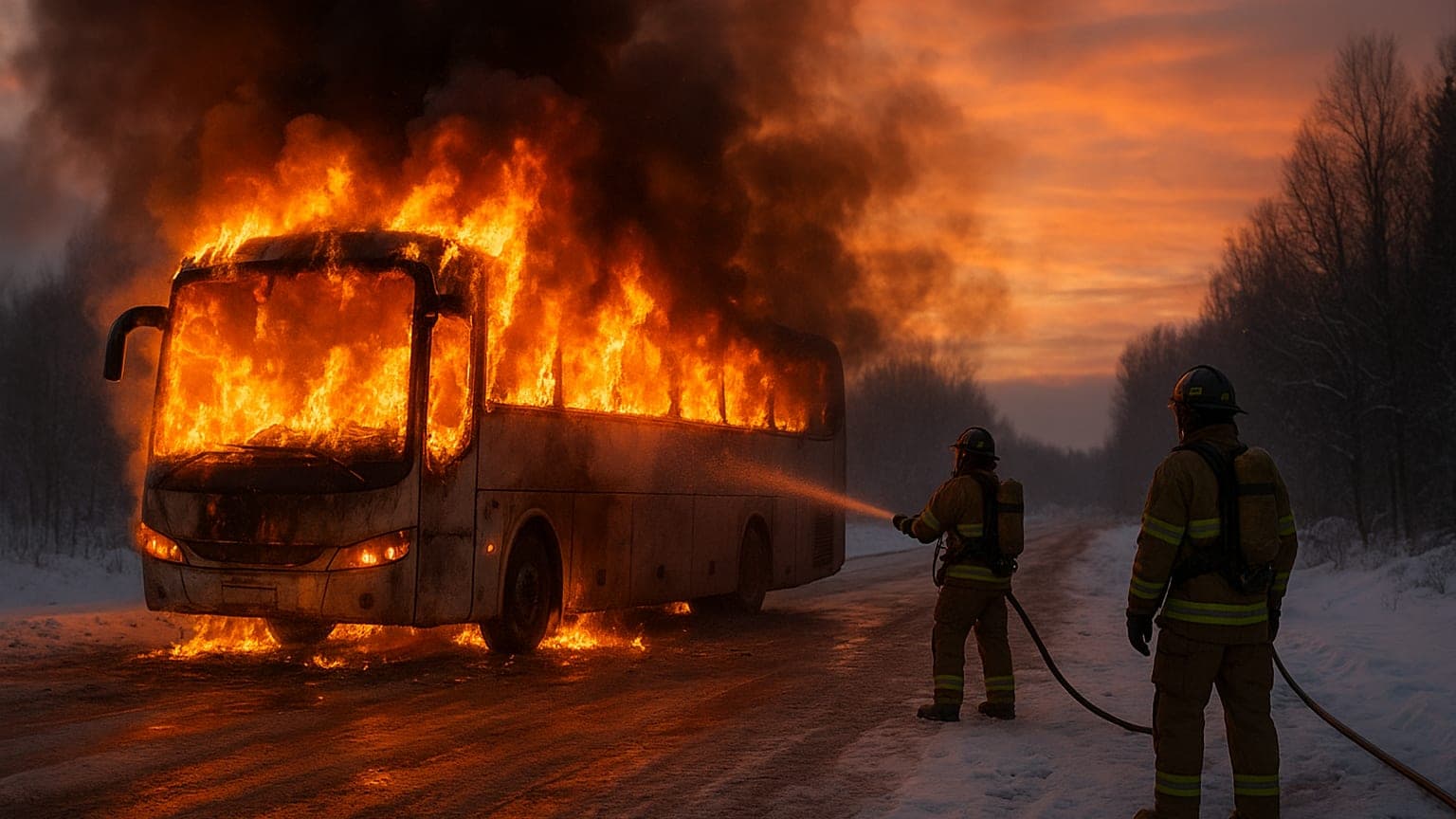 Bert Kreischer's Bus Charred in Comedy of Errors: A Blessing in Disguise?