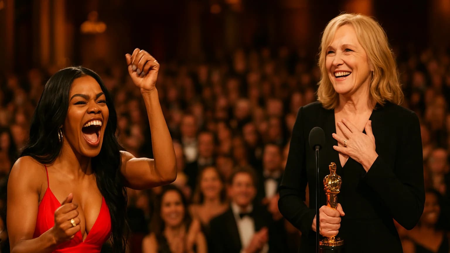 Teyana Taylor's Oscars Reaction: Sportsmanship or Shade?