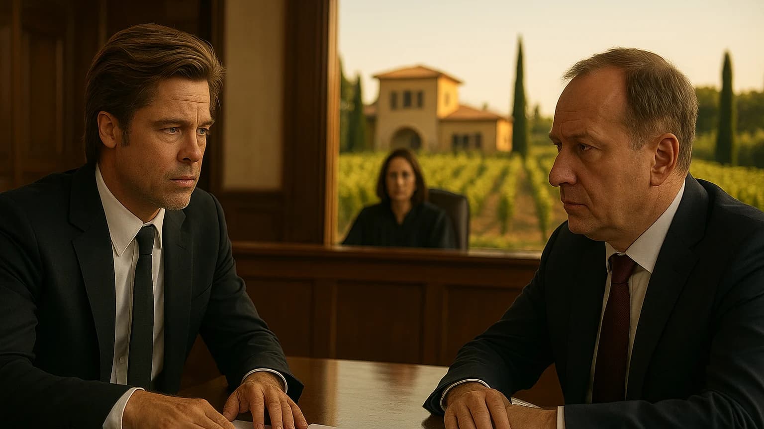 Fight Over Wine: Brad Pitt's Legal Battle with Angelina Jolie's Russian Connection