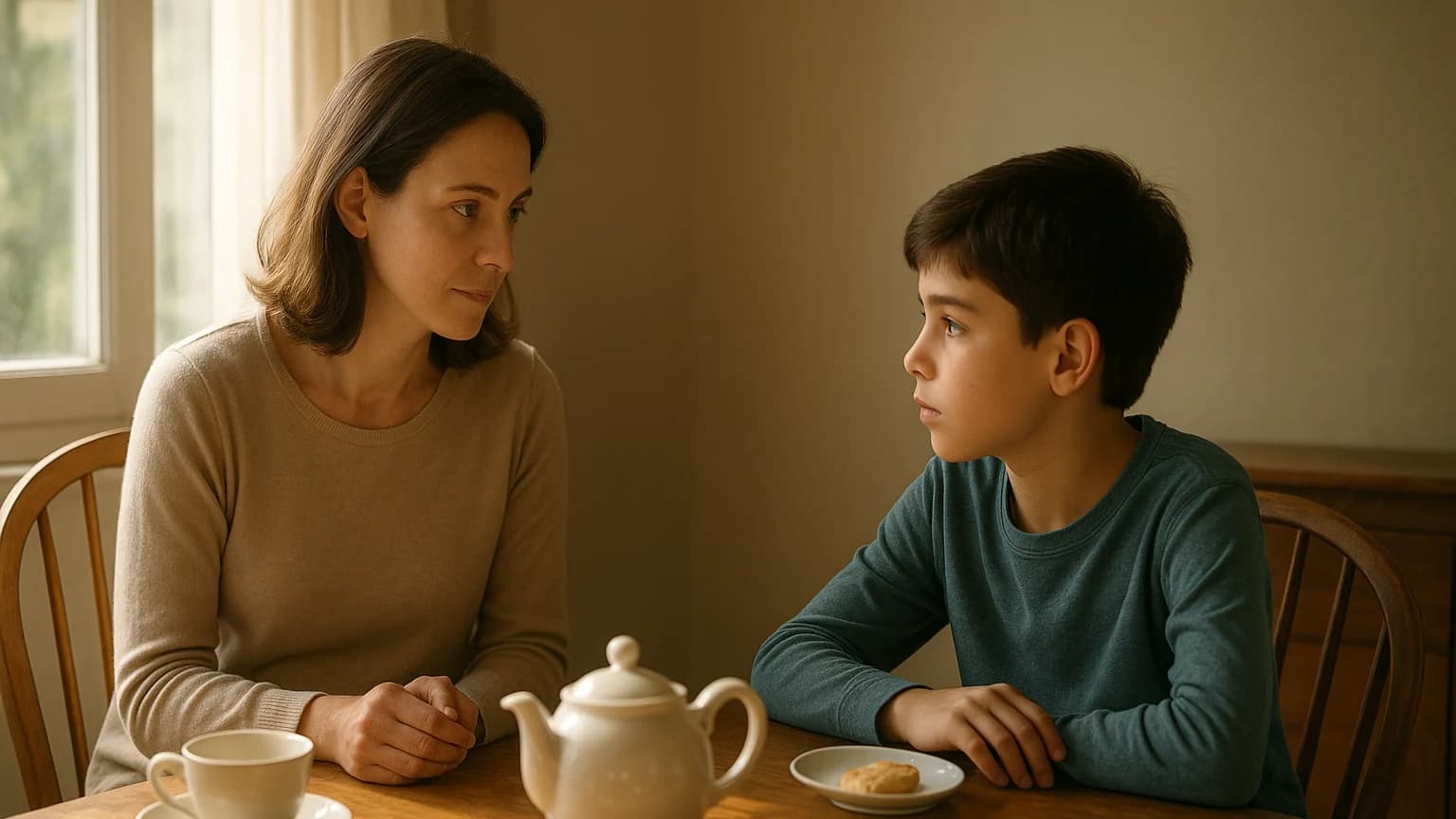The Art of Just Sitting: Lessons from a Mother's Table