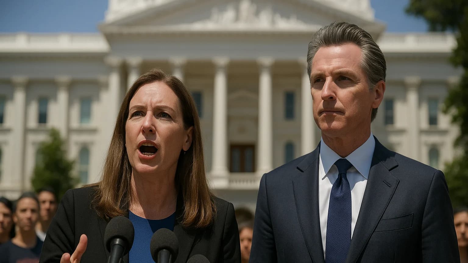Jennifer Newsom Takes Trump to Task: A Clash Over Dyslexia and Decency!