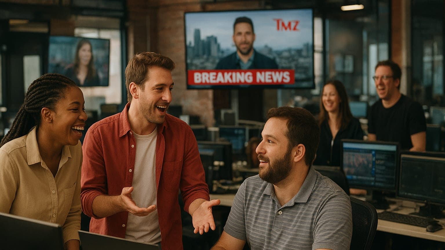 Behind the Newsroom Doors: Join TMZ's Live Stream Adventure!