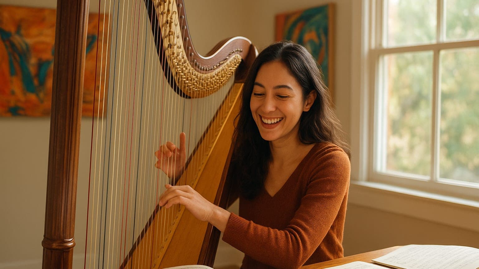 From Symphony to Sacramento: A Harpist’s New Chapter in Music