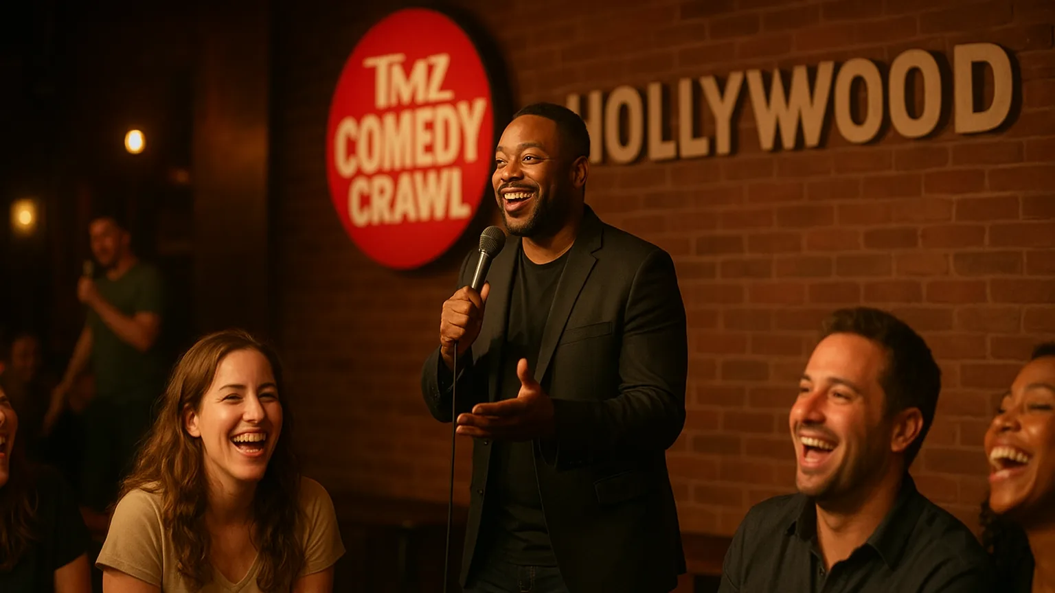 Laughs and Chaos: Inside TMZ’s Hilarious Comedy Crawl in Hollywood!