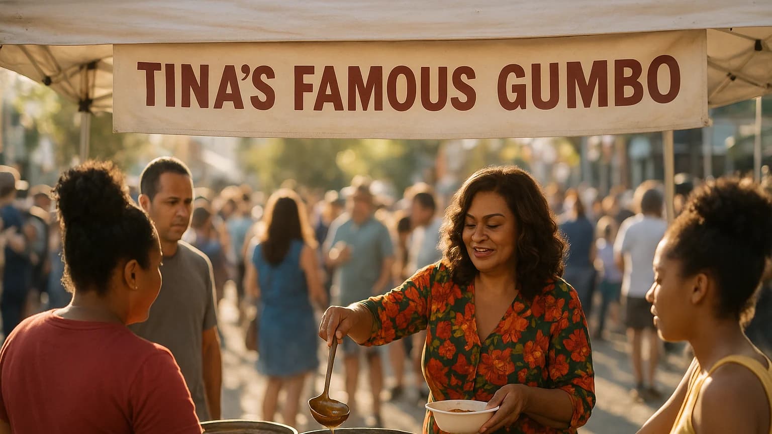 When Gumbo Meets the Health Department: Tina Knowles’ Booth Gets a Shock!