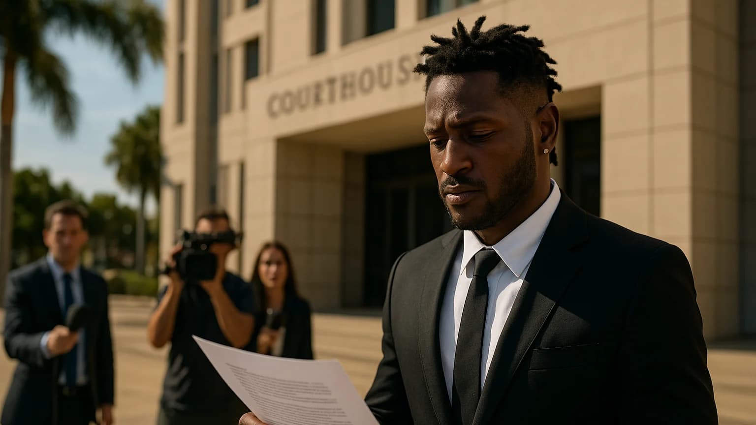 Antonio Brown Gets the Green Light for a California Escape—But Not for the Reasons You Think!