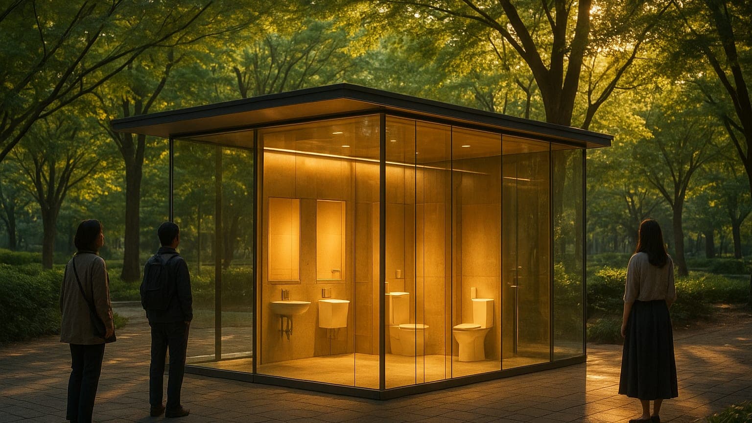 Toilets That Shine: Tokyo's Glowing Restrooms Are Changing the Game!