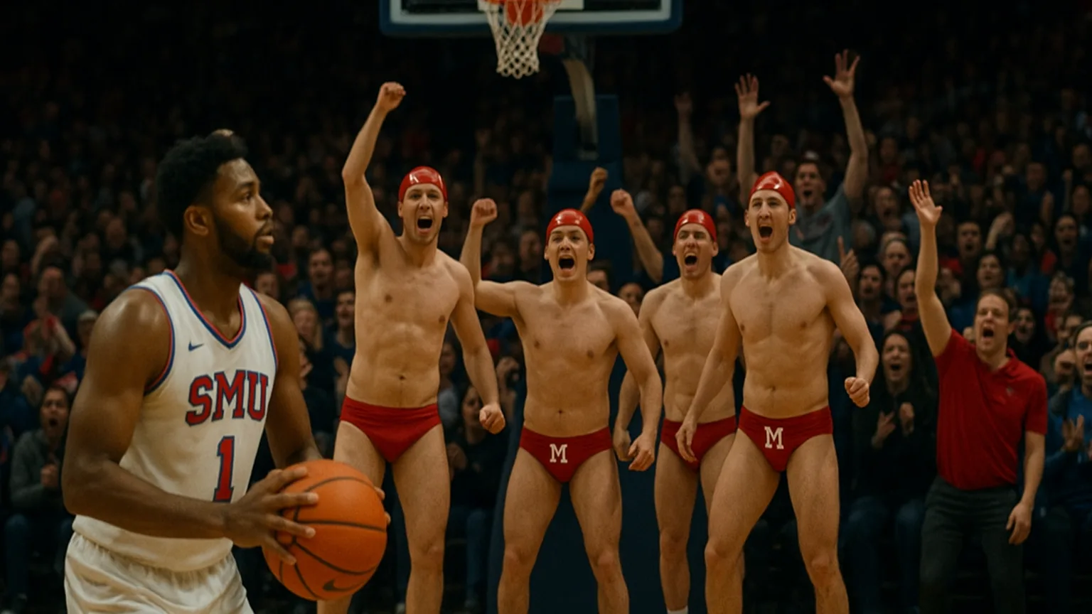 When Speedos Take Center Stage: Miami (OH) Fans Create an Upset in March Madness!