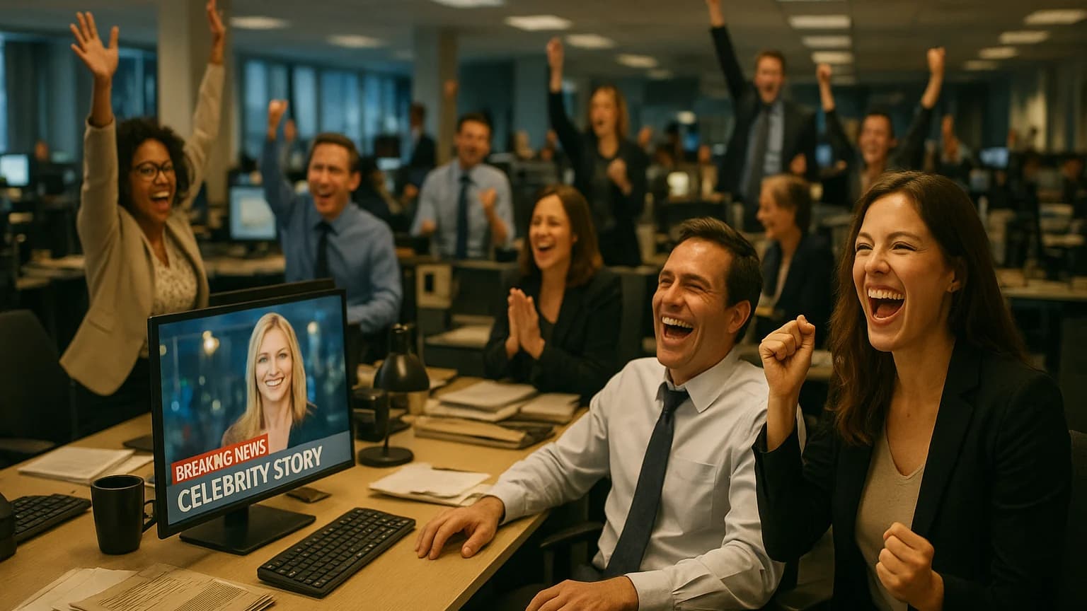 Inside TMZ: Where the Newsroom Chaos Meets Live Streaming Fun!