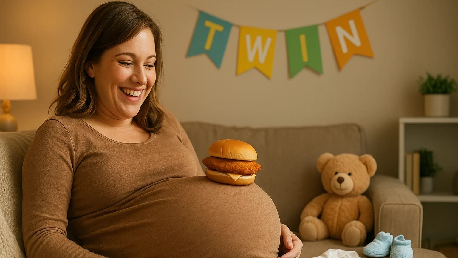 Bumps, Breakdowns, and Belly Tables: Natalie Joy Gets Real About Twin Pregnancy