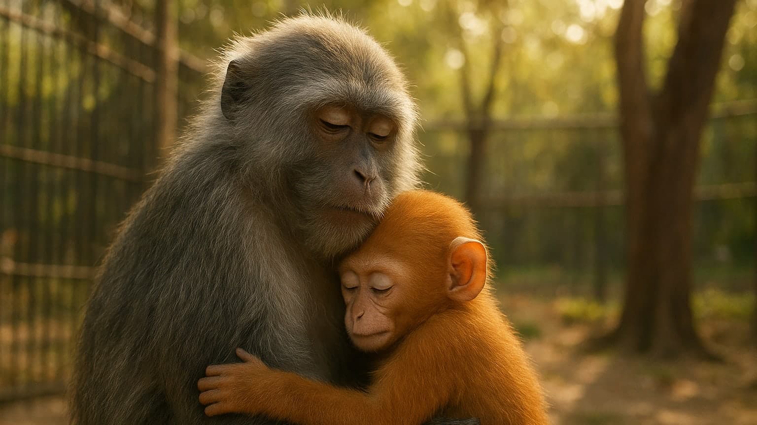 Love in the Wild: Punch the Monkey Finds Heartfelt Romance at the Zoo!
