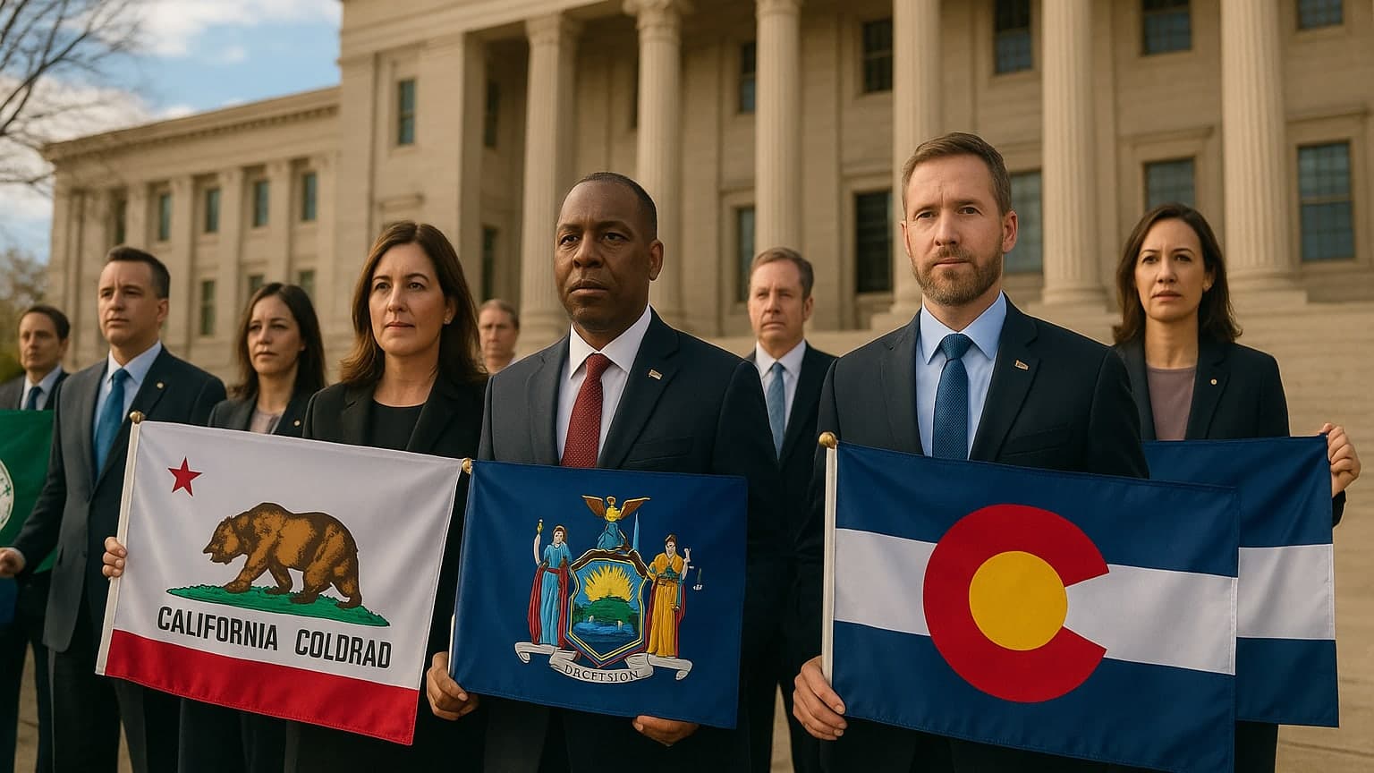 Eight States Challenge Major TV Station Merger