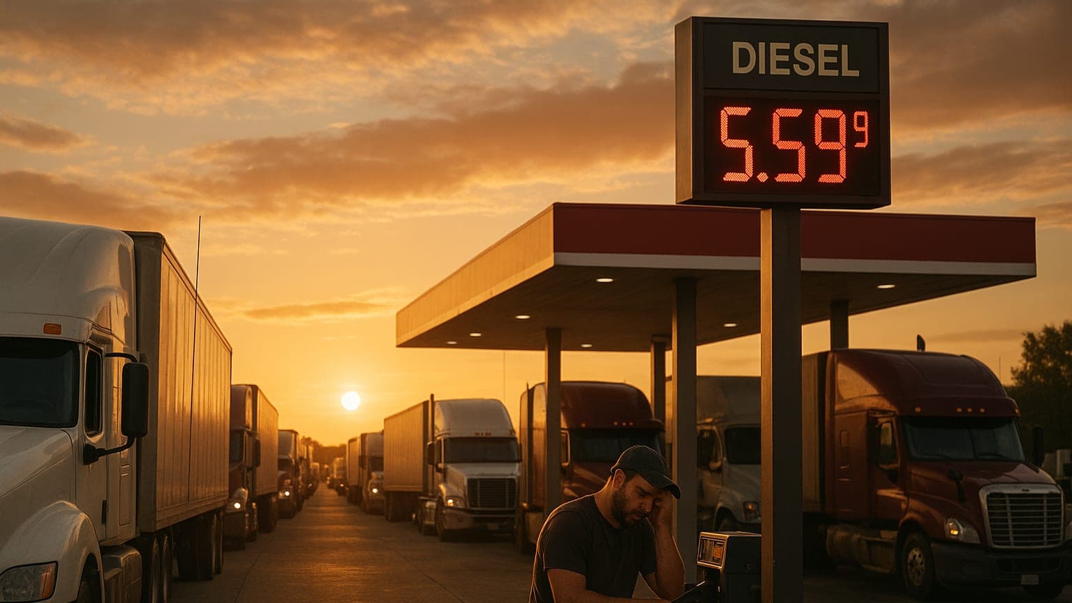 Fueling Concerns: California's Diesel Prices Surge Beyond $6