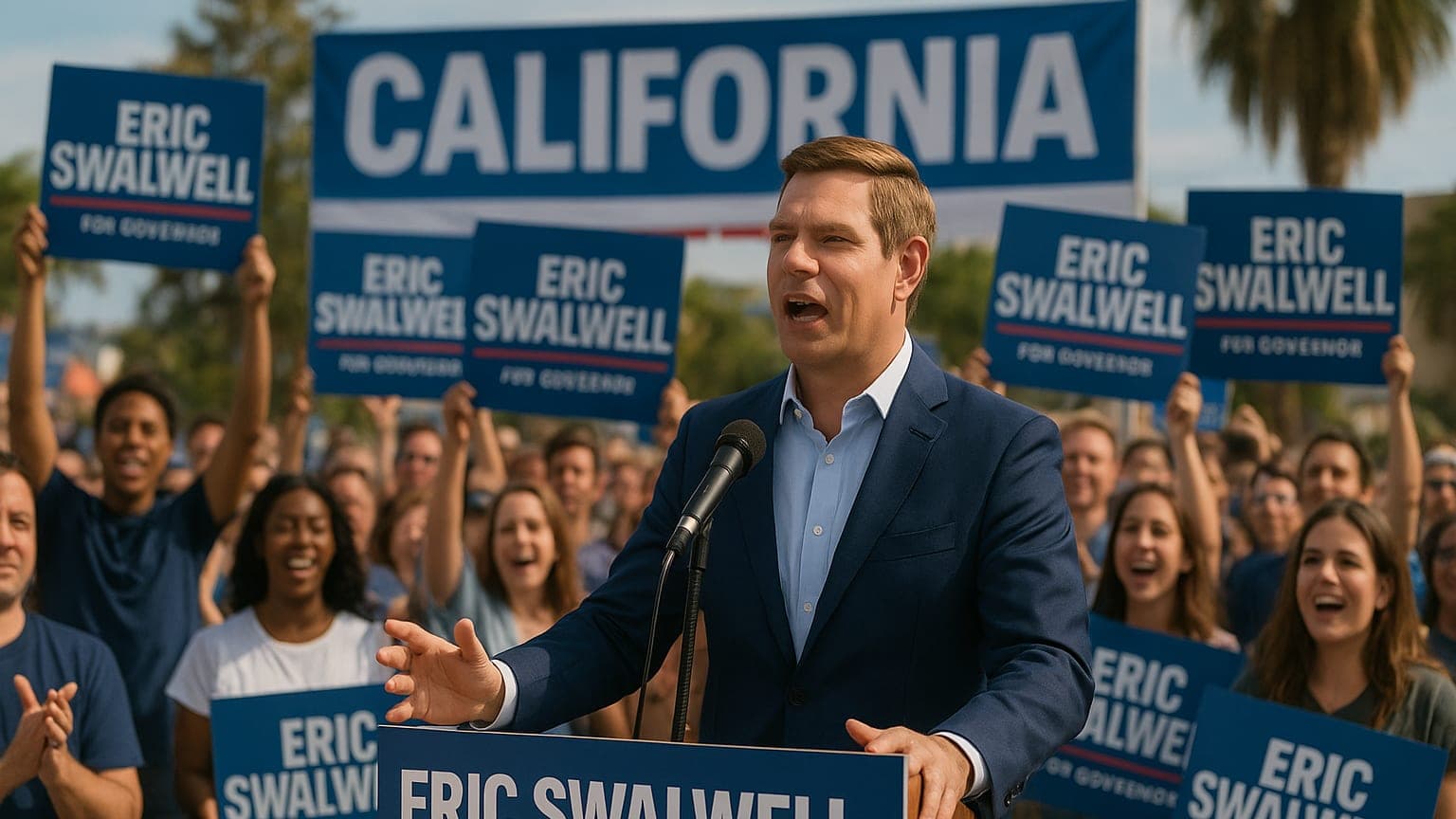 Swalwell Under Fire: California's Gubernatorial Race Heats Up with Accusations and Endorsements!
