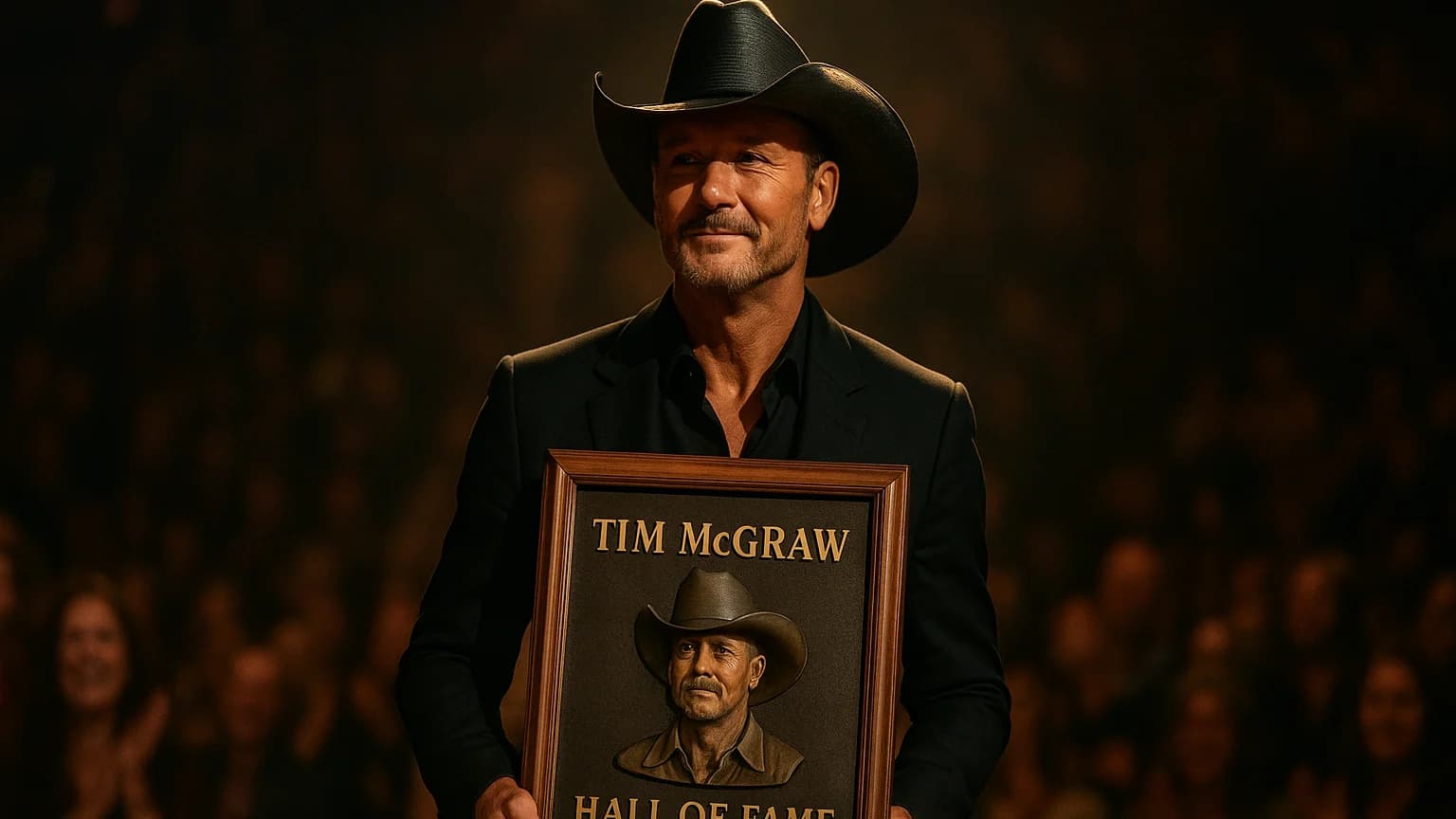 Tim McGraw's Hall of Fame Dream Comes True: A Country Legend Takes the Stage!