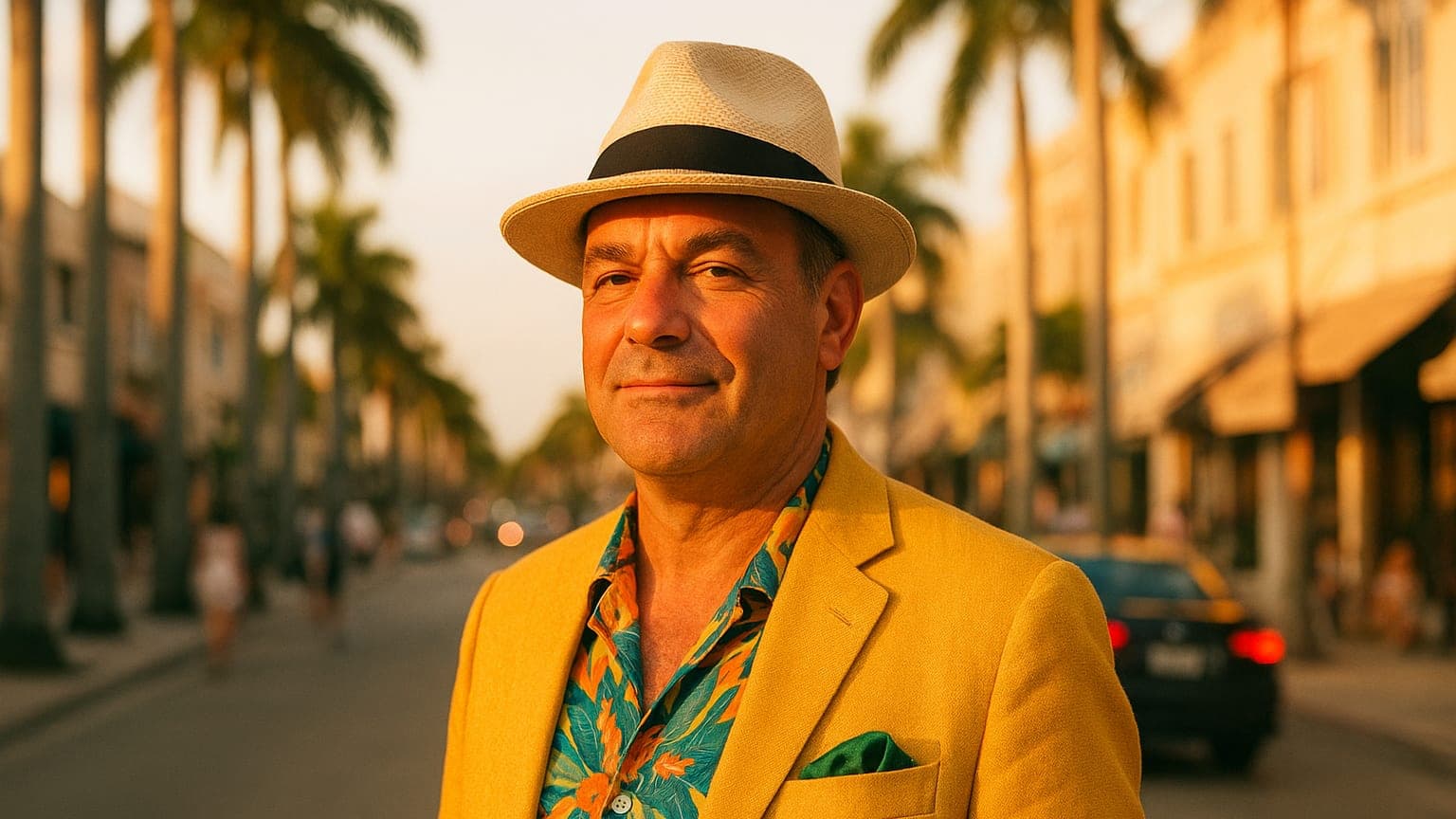 Palm Beach Pete: Embracing His Style Despite the Epstein Comparisons