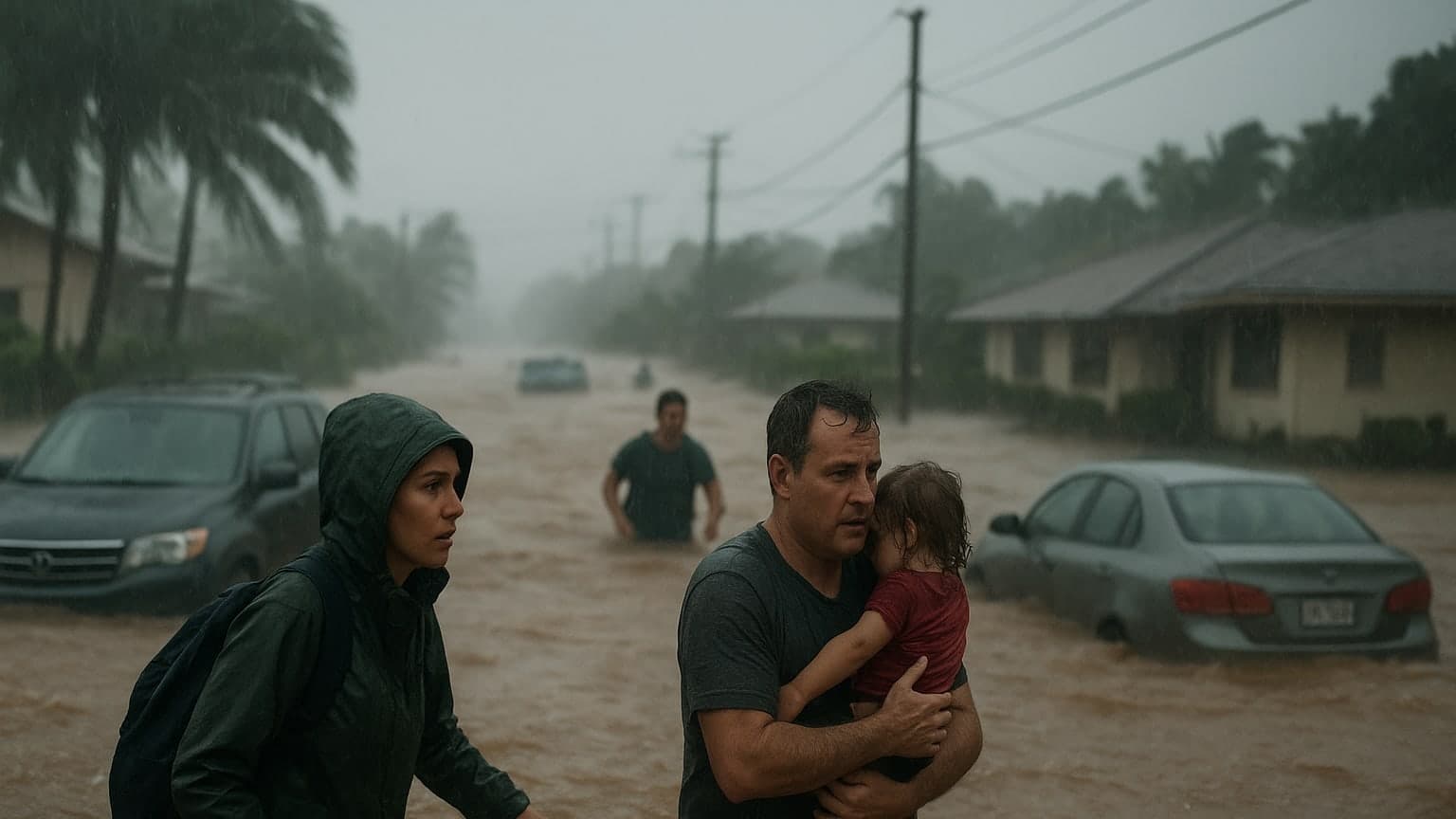 When Hawaii Goes Under: Flooding Crisis Strikes as Old Dam Raises Fears
