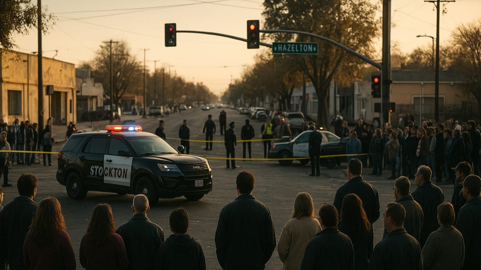 Stockton Shooting: A Sunday Afternoon Turns Deadly