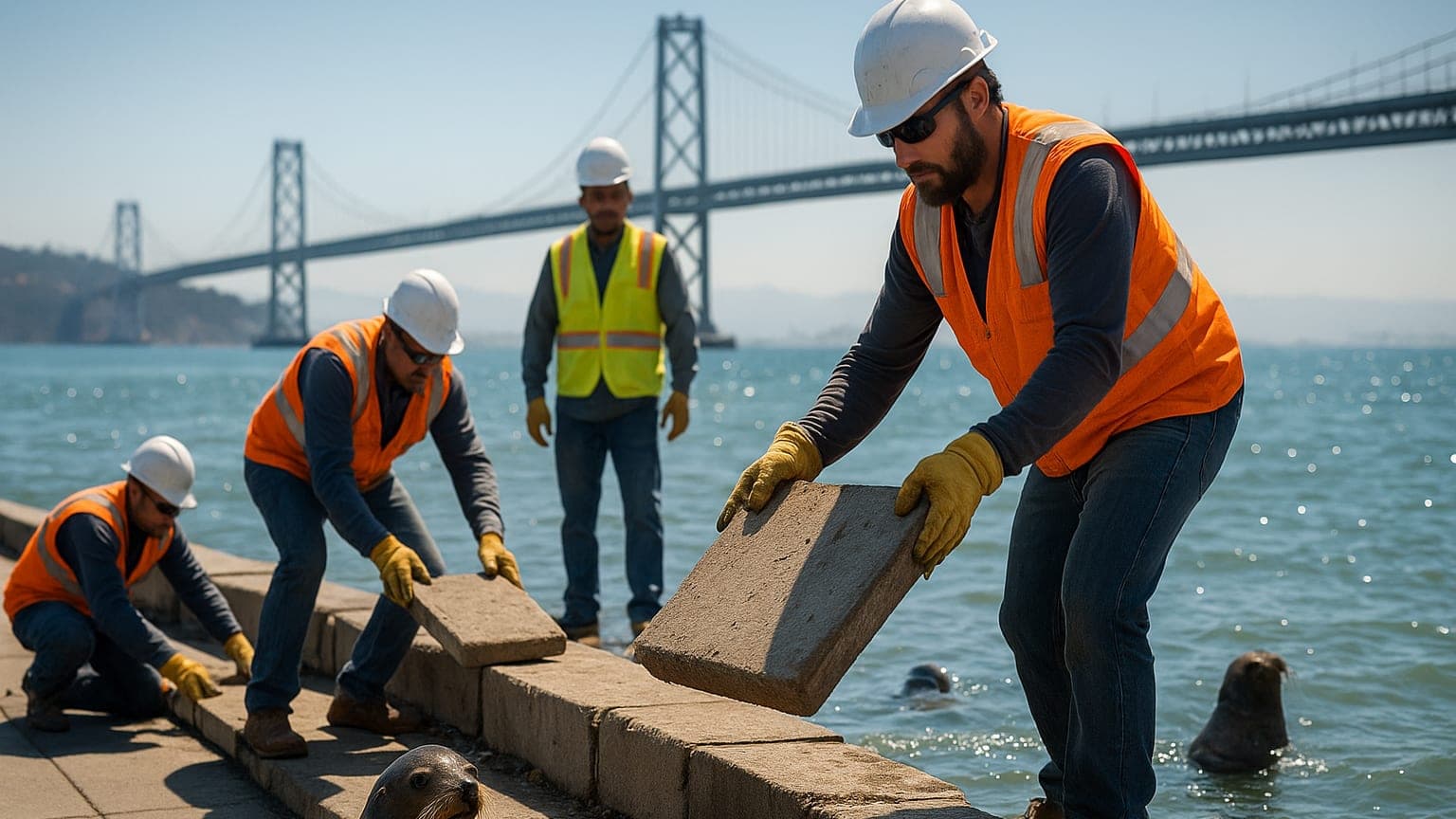 Concrete Be Gone! San Francisco's Seawall Gets a Makeover for Marine Life