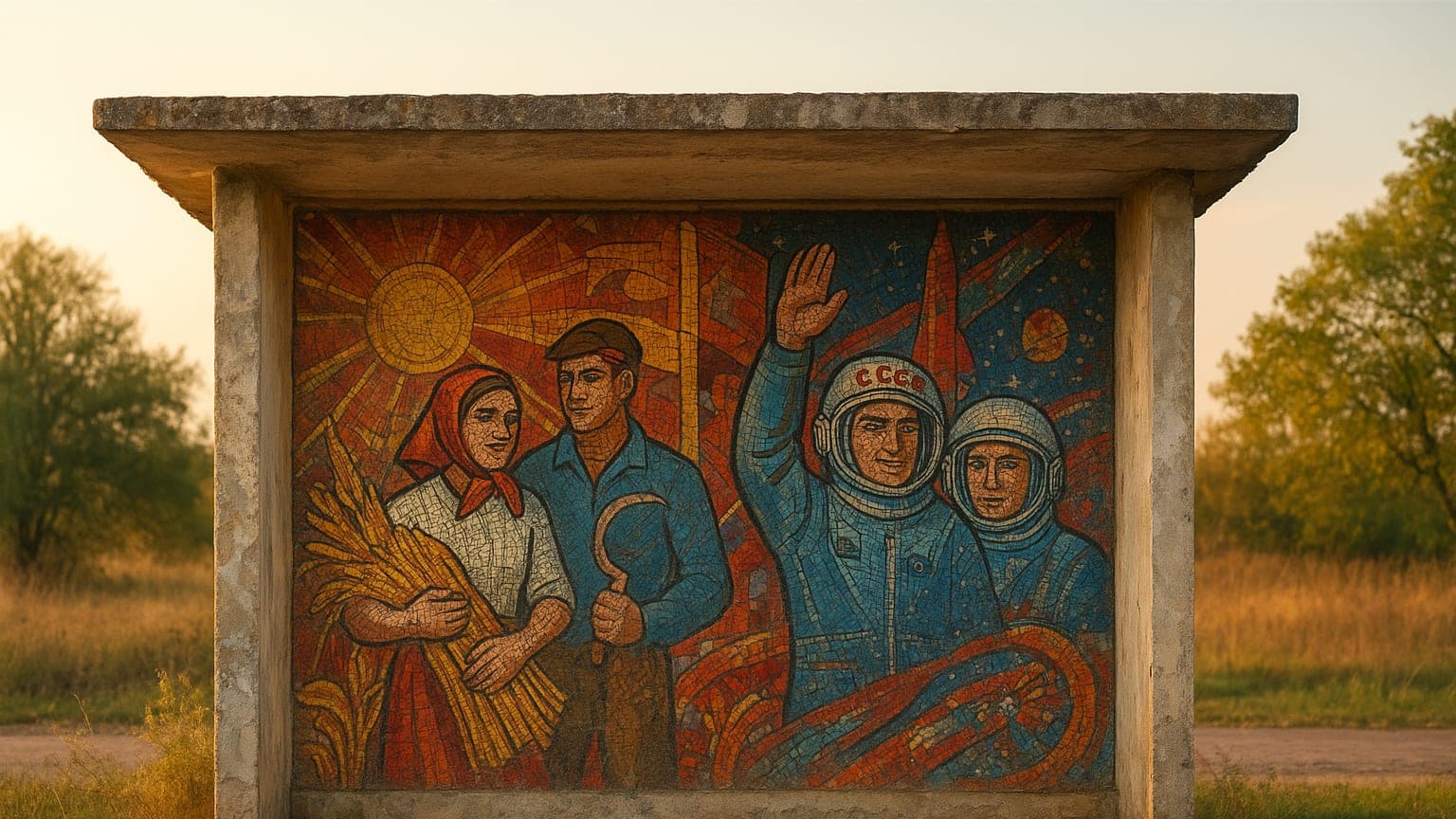 Moldova's Crumbling Mosaics: A Colorful Resurrection in a Grey World