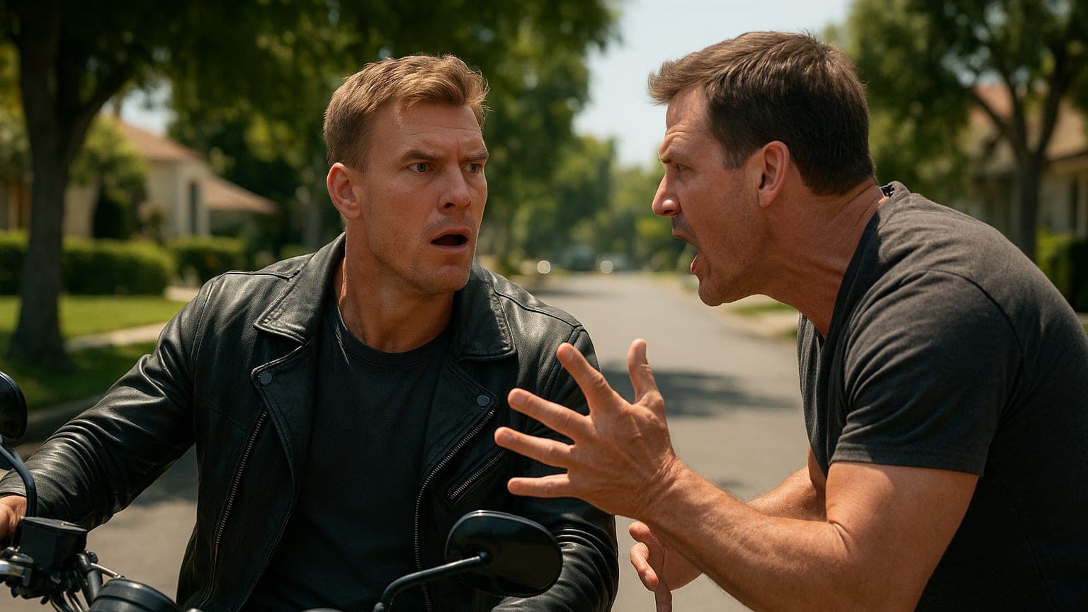 When Neighborhoods Clash: Alan Ritchson's Unexpected Motorcycle Showdown