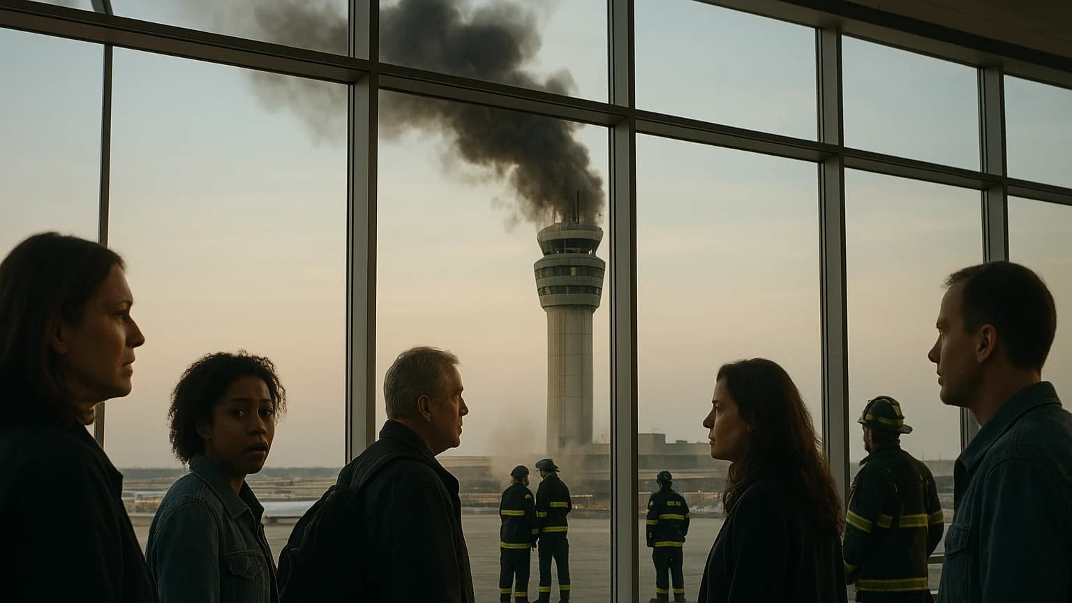 Evacuated Towers and Ground Stops: A Tense Morning at Newark Airport