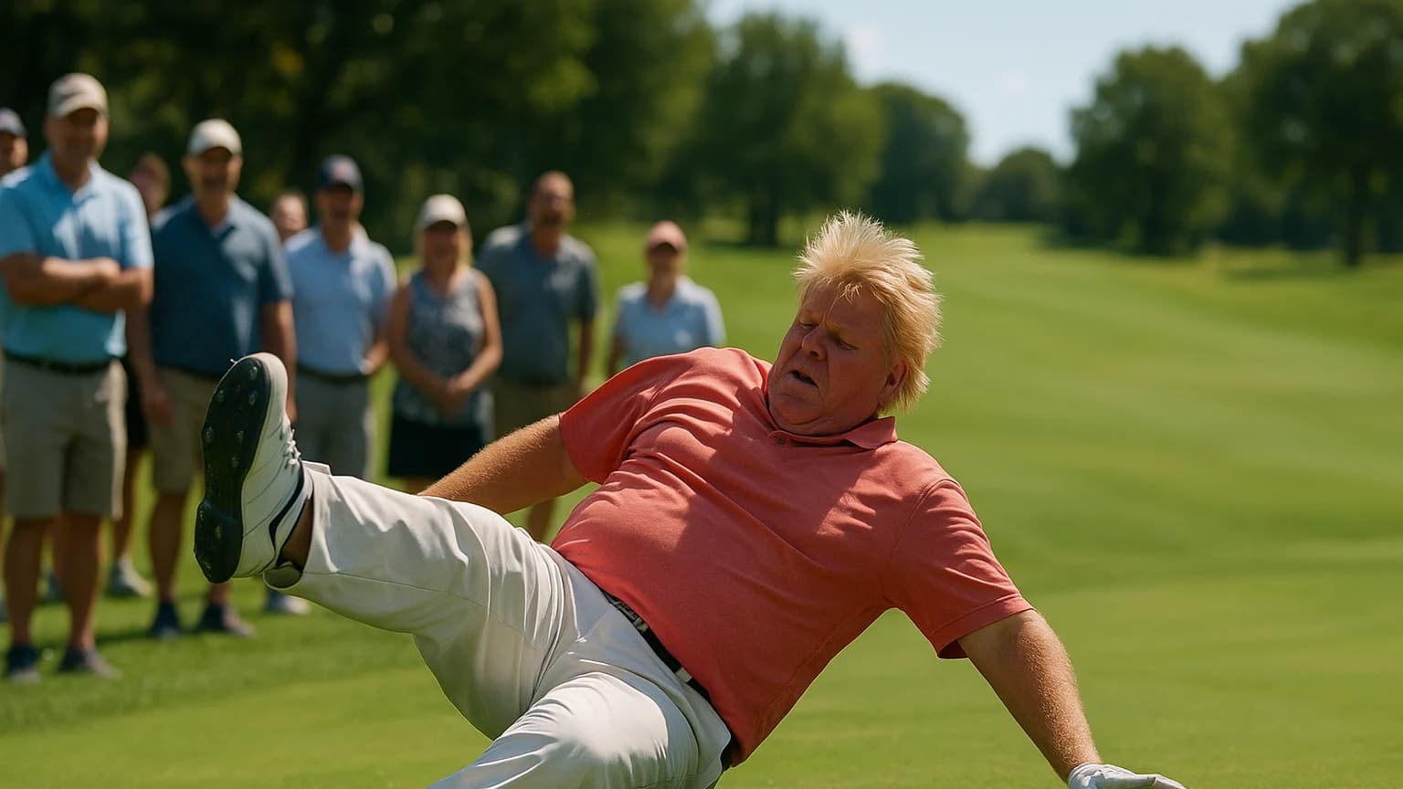 John Daly's Epic Golf Fail: Hilarious Fall Goes Viral!
