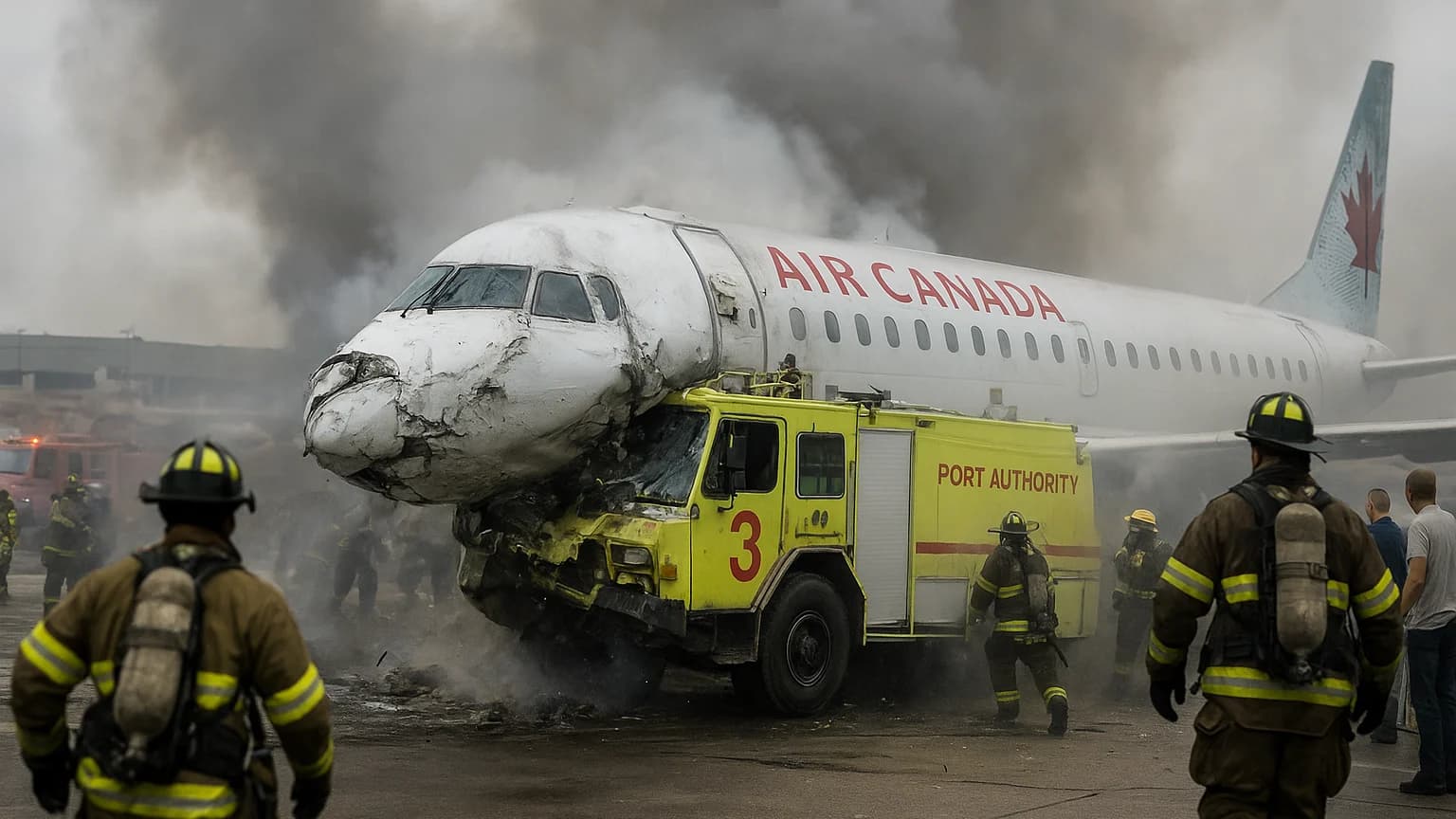 Tragedy Strikes at LaGuardia: Plane Crash Claims Lives and Shocks Passengers