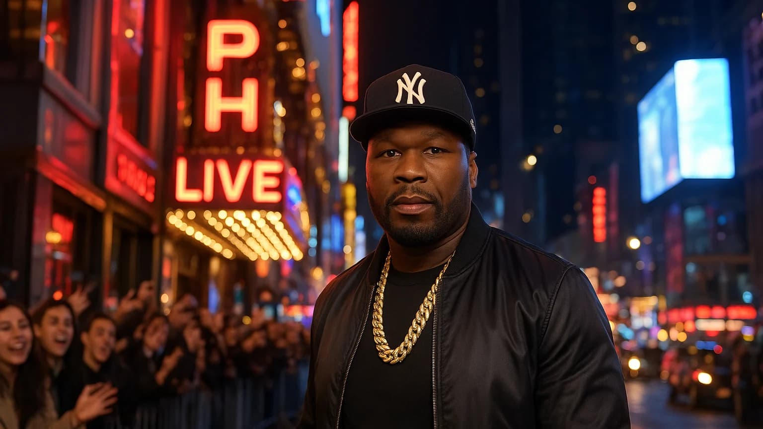 50 Cent's $100 Million Times Square Dream: A Celebrity Wonderland Awaits!