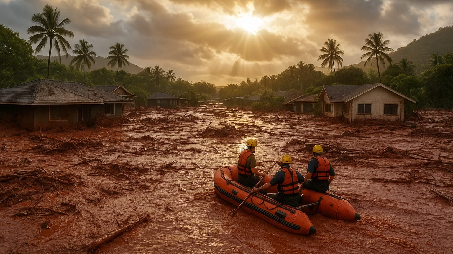 Hawaii's Flooding Nightmare: Homes, Farms, and a 120-Year-Old Dam in Danger