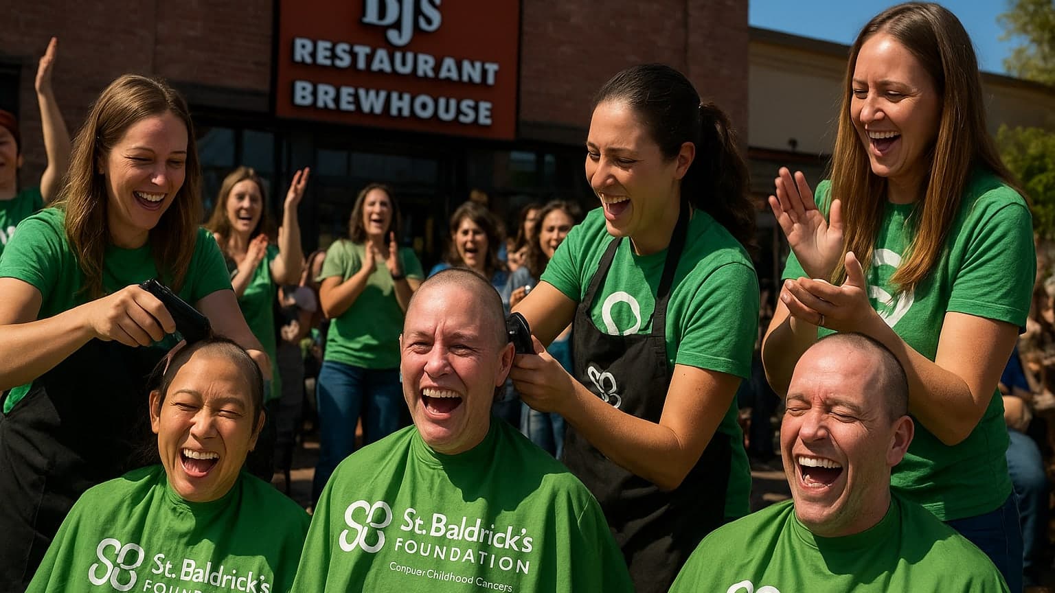 Shaving for a Cause: Community Unites for St. Baldrick's Event in Elk Grove!