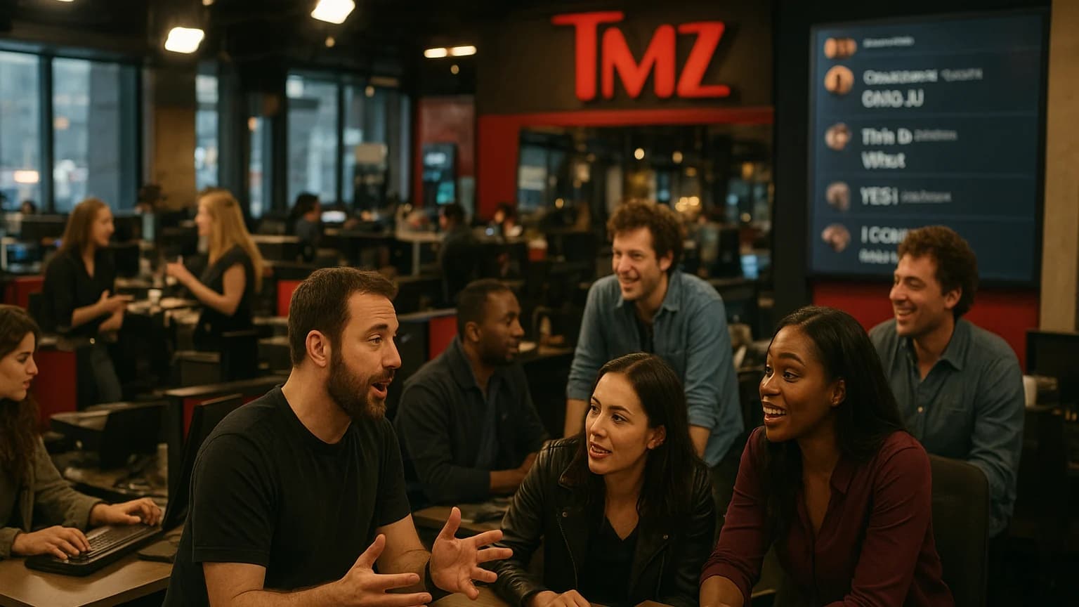 Inside TMZ: What Happens When Cameras Roll in the Newsroom?