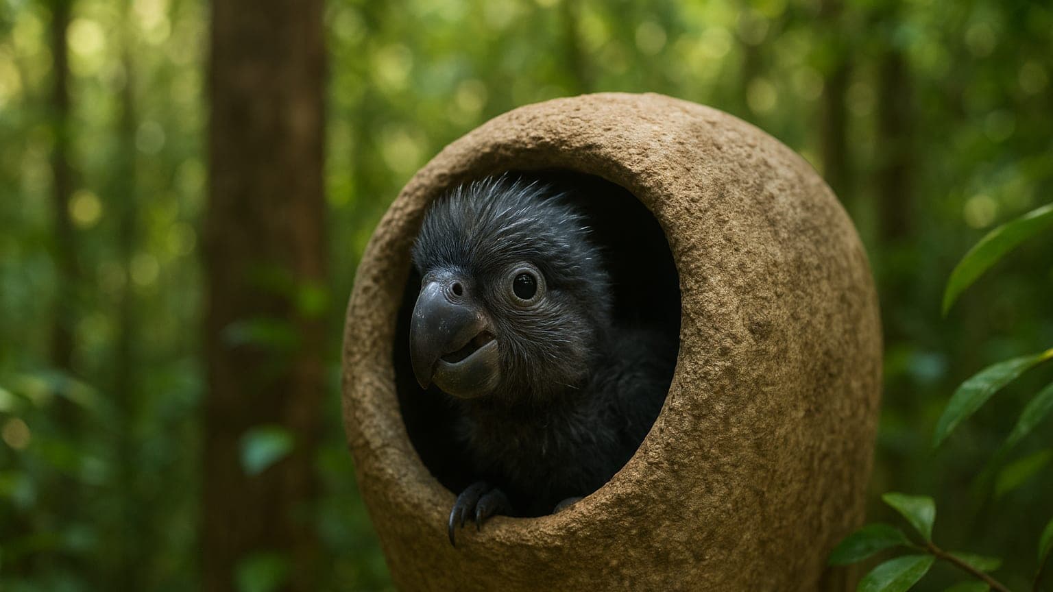 Hatching Hope: How Artificial Nests Are Saving the Endangered Palm Cockatoo