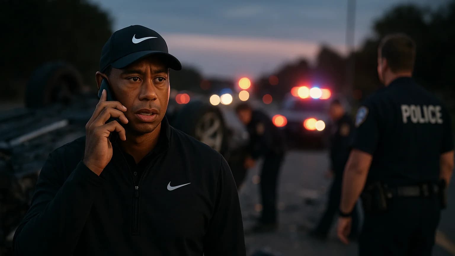 When Golf Meets Grit: Tiger Woods’ Unexpected Call to Trump After Crash