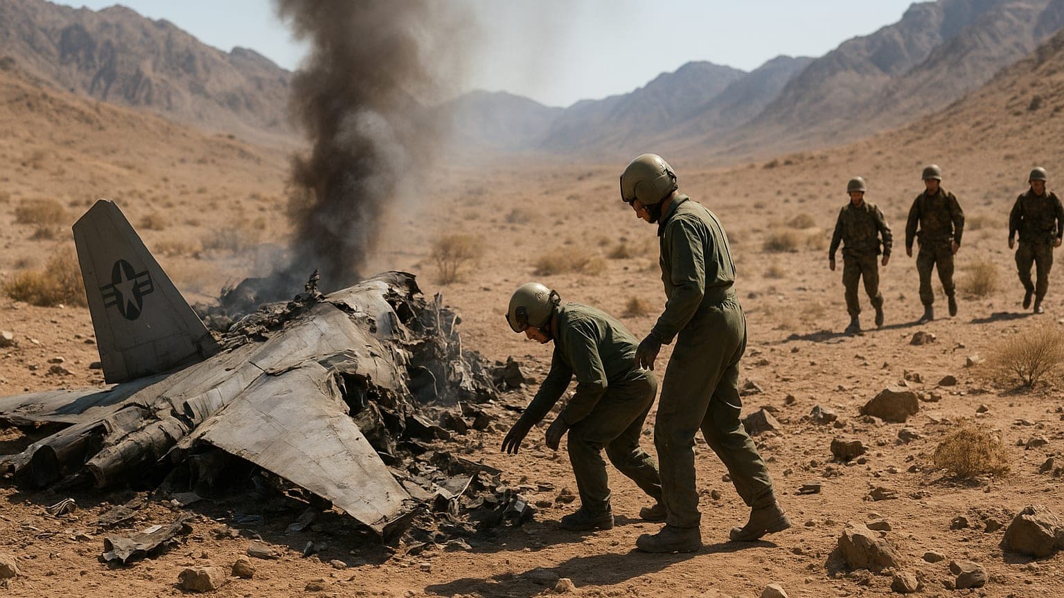 U.S. Fighter Jet Downed: Iran's Bold Claim Turns Heads
