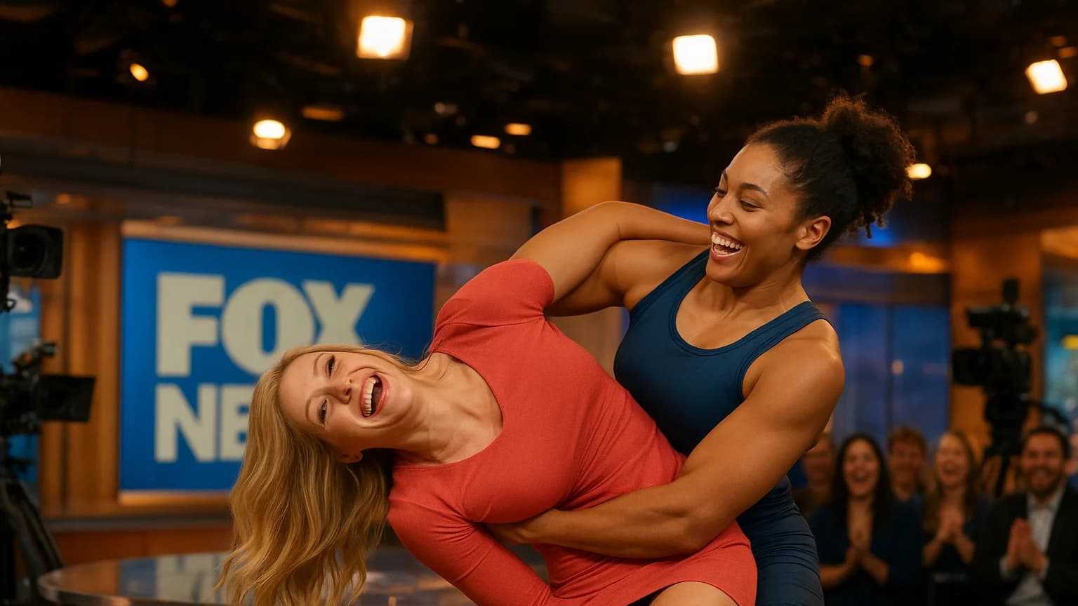 Hold on Tight: Abby Hornacek Gets a Live Suplex from Wrestling Sensation Kennedy Blades!
