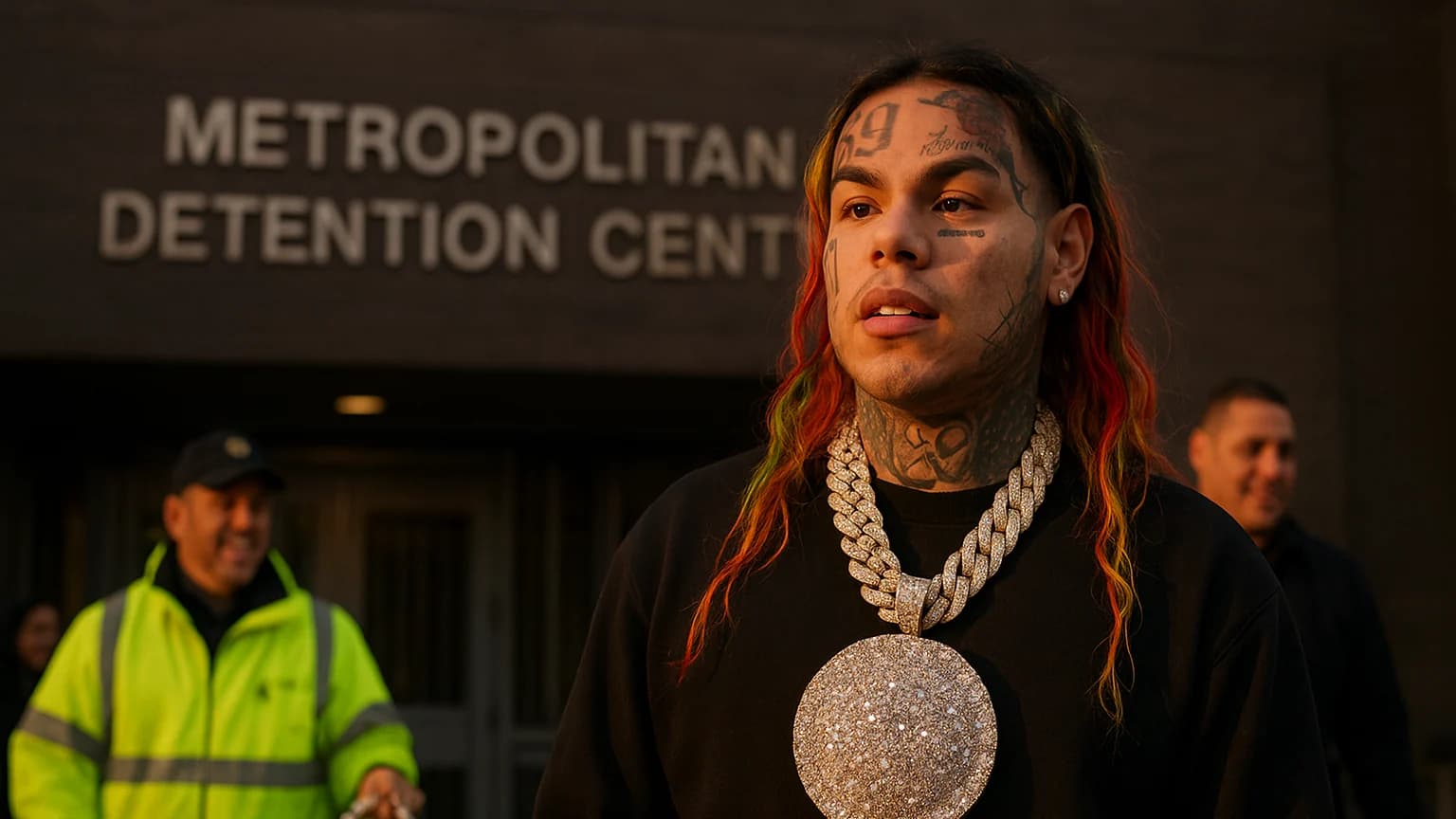 From Prison to Bling: Tekashi 6ix9ine's Stunning Chain Marks His Comeback