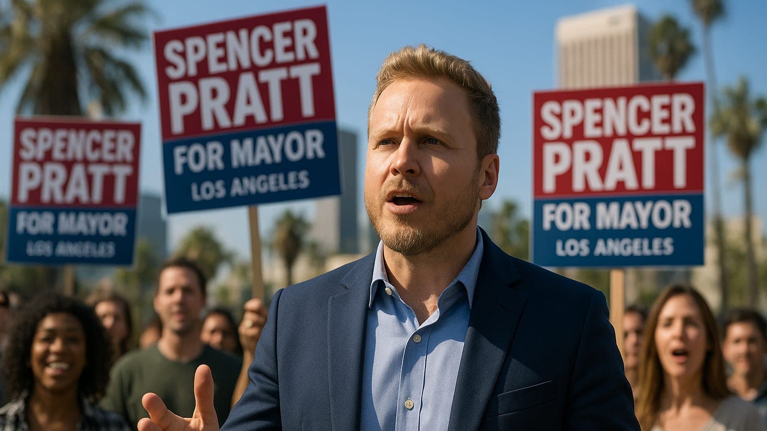 From Reality TV to Reality Politics: Spencer Pratt Eyes LA's Mayor Seat