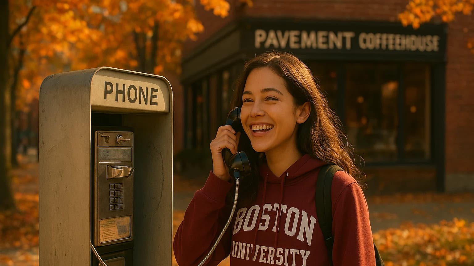 Nostalgia on the Line: How a Payphone Bridges Generations at Boston University