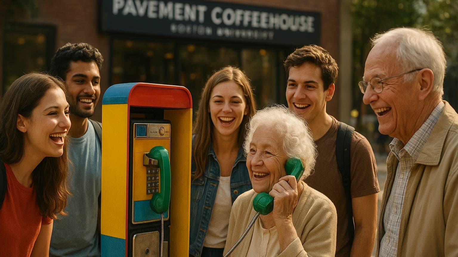 Bridging Generations: Boston University’s Payphone Connects Students with Seniors