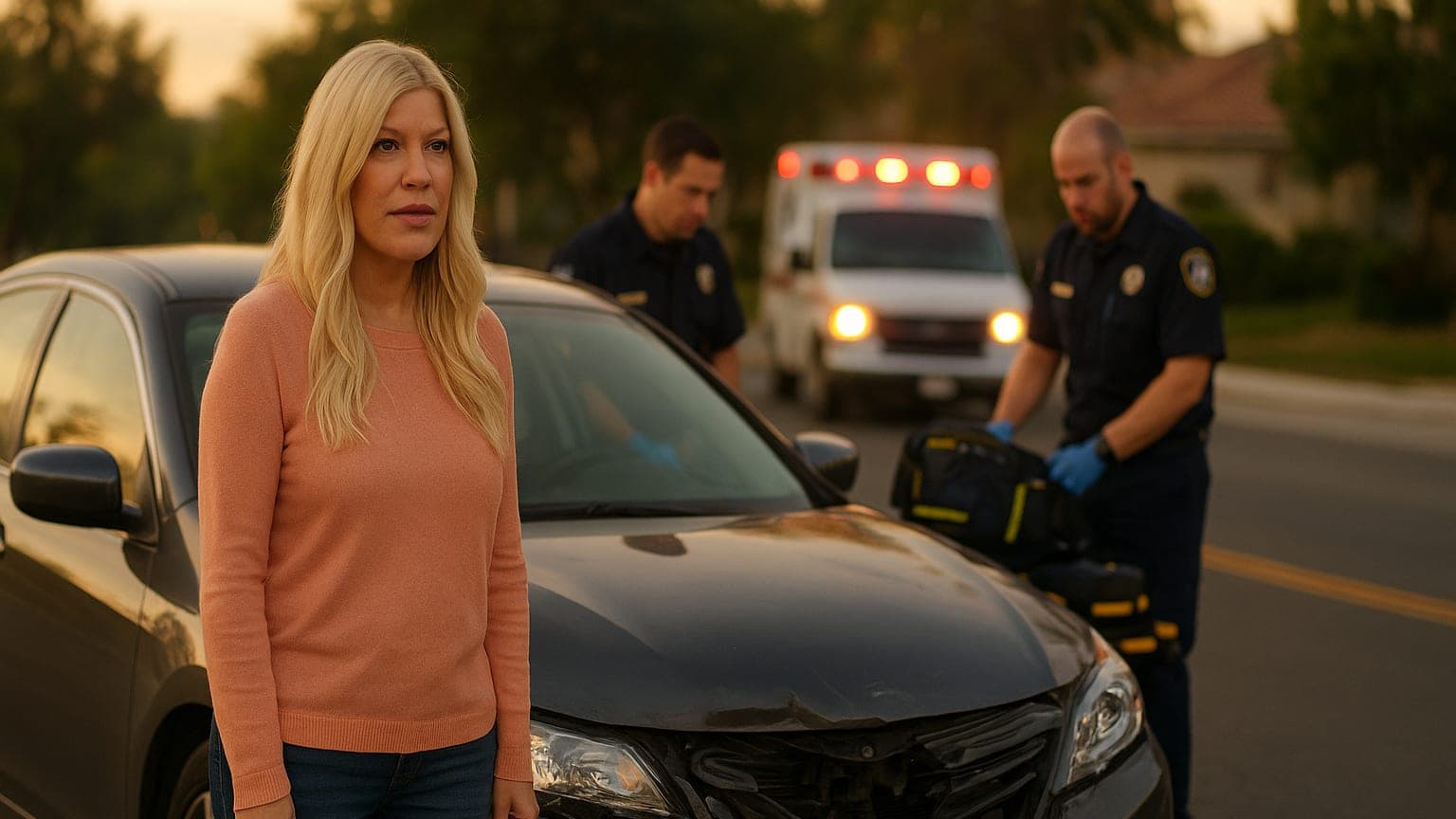 Tori Spelling's Wild Ride: A Scary Crash and a Whole Lot of Kids!
