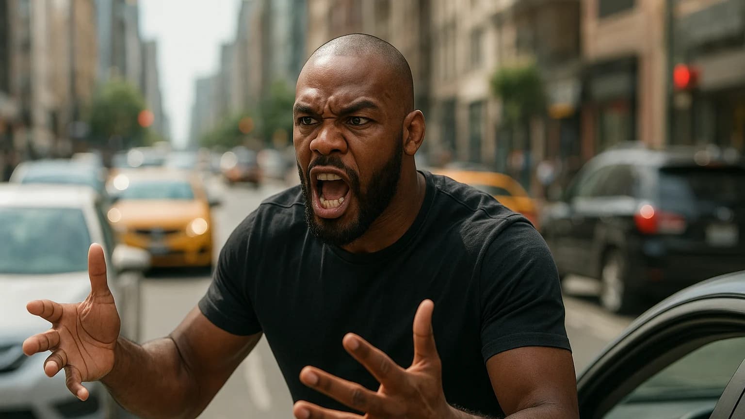 Jon Jones in the Fast Lane: Road Rage Caught on Camera!