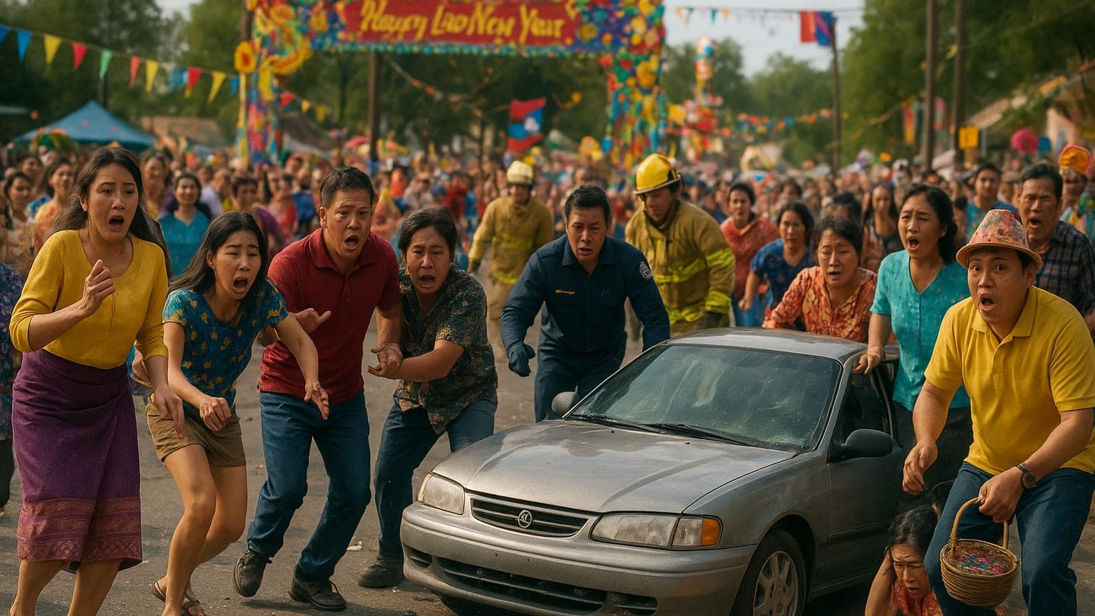 Parade Chaos: Car Crashes Into Louisiana Celebration, Leaving 15 Injured!