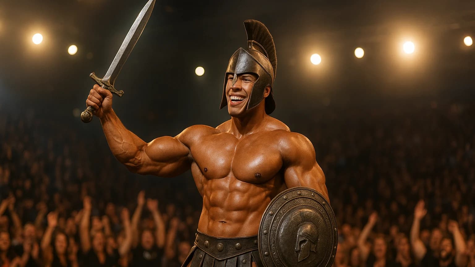 Joseph Baena Flexes His Way to Victory: The Gladiator-Inspired Win!