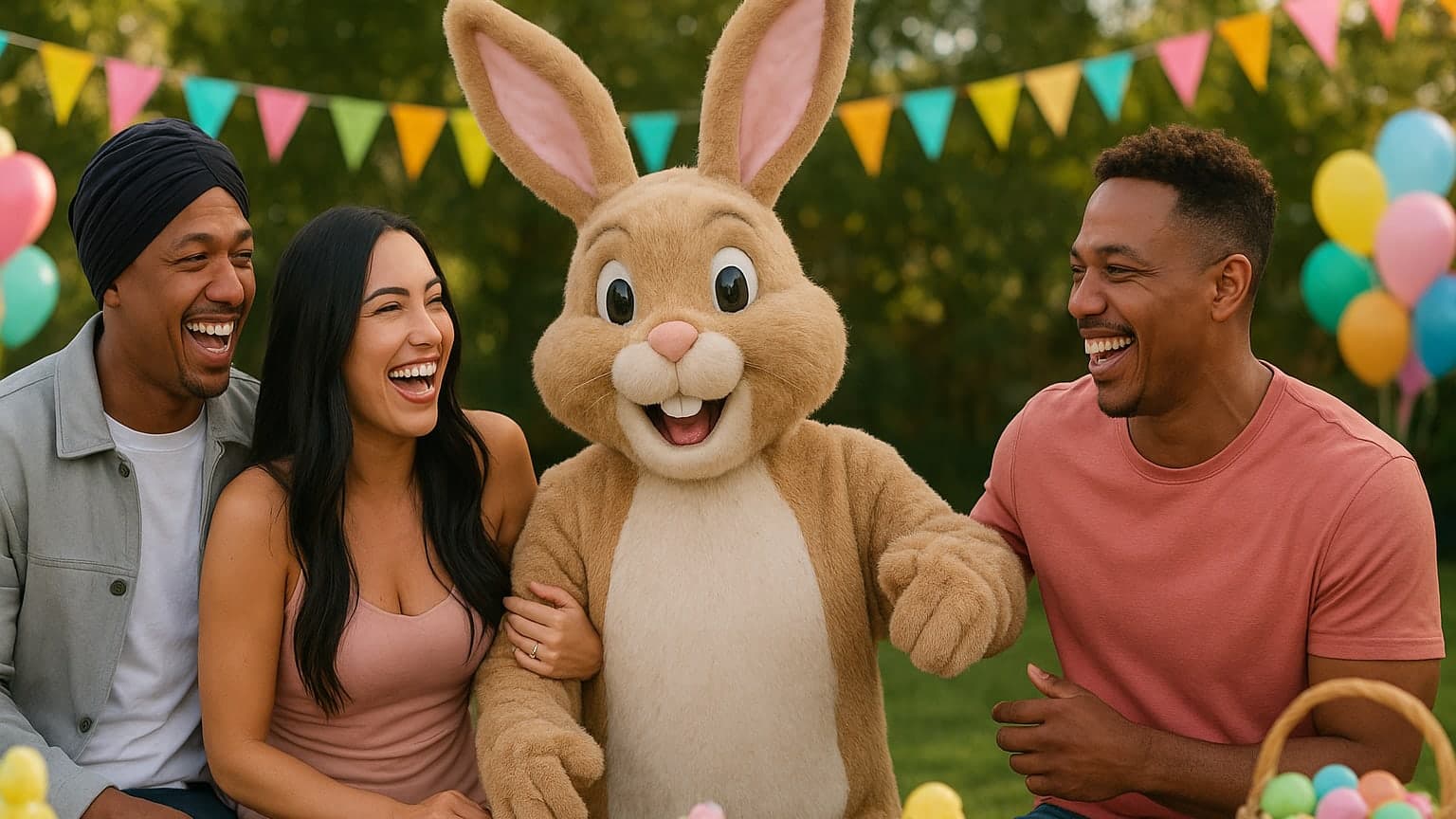 Easter Bunnies and Celebrities: Hopping into Holiday Fun!